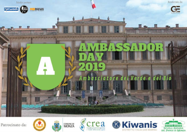 Monza, in Villa Reale ‘Ambassador day’: il premio dedicato alle eccellenze del green
